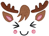 BCE Reindeer Faces Set