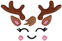 BCE Reindeer Faces Set