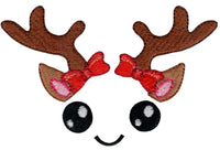 BCE Reindeer Faces Set