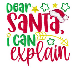 BCD Christmas Sentiments 11 Dear Santa