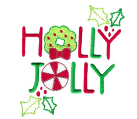 BCD Christmas Sentiments 11 Holly and Jolly
