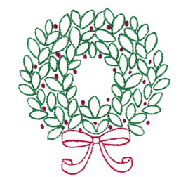 BCD Elegant Christmas Elegant Christmas Wreath