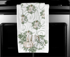 TSS Fall Pumpkin with Sage & berries Sublimation Design