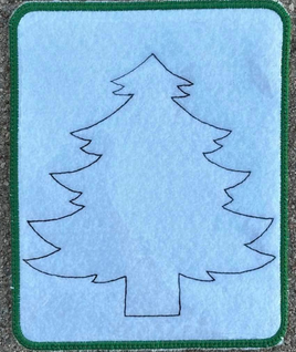 NNK ITH Christmas Tree Coloring Page