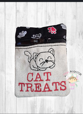 GRED 3x4 Cat Treat Bag