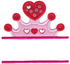 BCE Split Princess Crown Applique