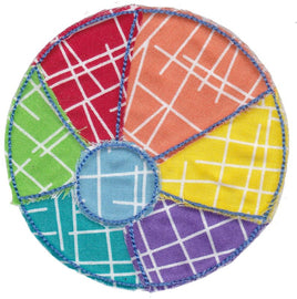 BCD Beach Ball Raw Edge Applique