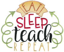 BCD Eat Sleep Teach Repeat