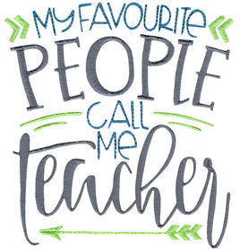 BC My Favourite People Call Me Teacher