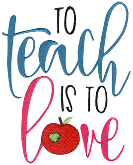 BC To Teach Is To Love