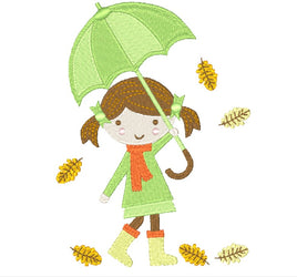 CAC Girl with Umbrella