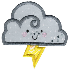 BCD Applique Storm Cloud