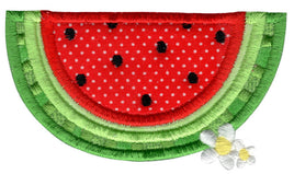BCE Watermelon Delight With Flower Applique