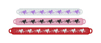 FSL Friendship Bracelet Sweetheart- In the Hoop Freestanding Lace Bracelet in Three Sizes