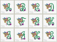 TD Masquerade A-Z Letters 4 inch