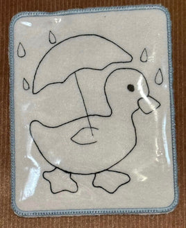 NNK ITH Duck Coloring Page