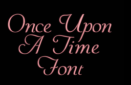 DDT once upon a time font two sizes BX included