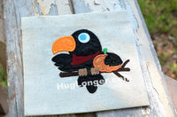 HL Applique Fall Crow embroidery file HL1056