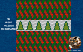 WB Lattice Christmas Trees SS16 30oz rhinestone