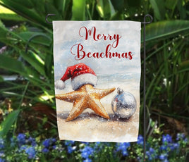 TSS Merry Beachmas flag sublimation design