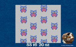 WB Owls 20 OZ Rhinestone