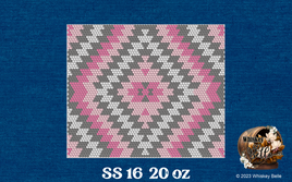 WB pendelton pink SS16 20oz rhinestone pattern
