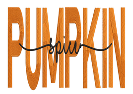 BBE Pumpkin Spice Word Art