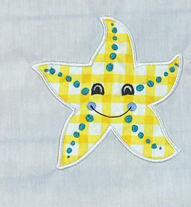 BBE Starfish Applique