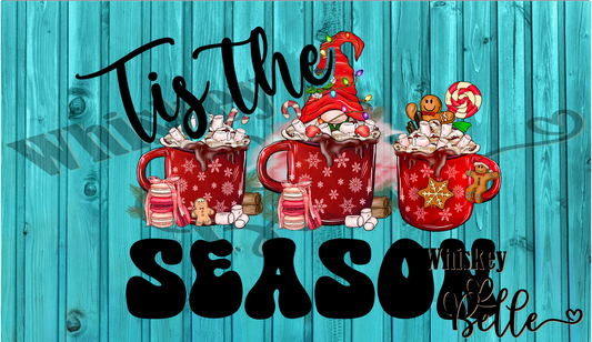 WB Tis the Season Red Cocoa Mug