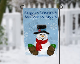 TSS Season Wishes Garden Flag Sublimation Design