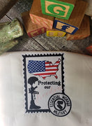 GRF Military Postage Stamp 5x7 2 Files