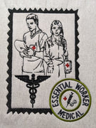 GRF Medical Postage Stamp 5x7 2 Files