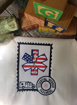 GRF Paramedic Postage Stamp 5x7 2 Files