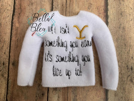 BBE ITH Inspired Yellowstone Elf Sweater