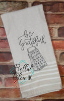 BBE Be Grateful Kitchen Saying Scribble design