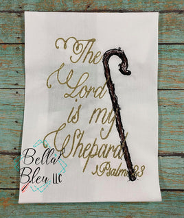 BBE Christmas Lord is My Shepard Psalm 2:3  Scribble
