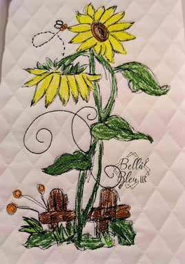 BBE Sunflower Scribble 3