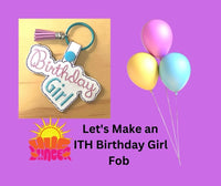 HL ITH Birthday Girl Fob HL6369