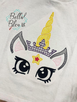 BBE Sketchy Unicorn with Crown