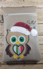 BBE - Christmas Owl Applique - 3 Sizes!