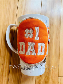 EJD ITH #1 Dad Coffee Sleeve 4x4