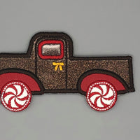 BBE - Christmas Gingerbread Truck applique