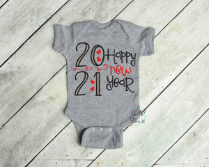 BBE - Happy New Years 2021 Embroidery Design