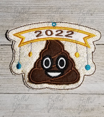 BBE 2022 ITH Poop Ornament