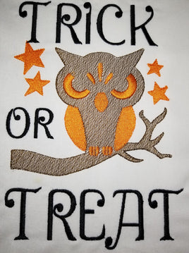 BBE - Sketchy Halloween Owl Trick or Tread