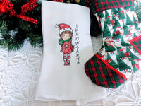 BBE Christmas Elf Girl  Scribble