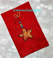 BBE Christmas Star Scribble Ornament 2