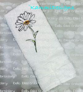BBE Daisy Scribble flower