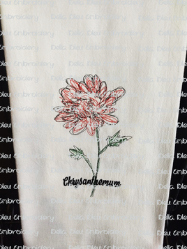 BBE Chrysanthemum Scribble flower