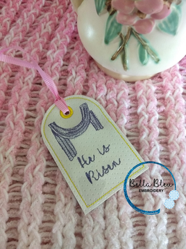 BBE ITH He is Risen Easter Tag